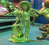 Sale statue, resin and fiberglass