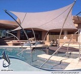 Roof fabric-the roof pool-ceiling modern-ceiling-clad pool-Canopy Pool