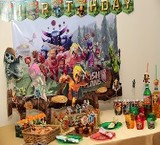 Birthday theme, boys کلش آف کلنز(Clash of Clans)and بسایت Alice theme