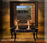 Sell mirror and candlestick courtier