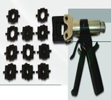 Press cable lug is a device, homogeneity of hydraulic model HT-150