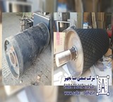 Repair and renovation of conveyor drum and elevator drum plates