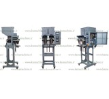 Weighing packing and filling machine for powder materials