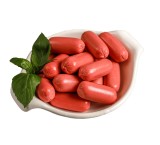 Organic and delicious sausage of protein village
