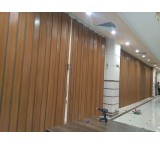 Mdf accordion partition reception hall
