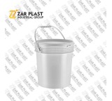 Sale of plastic buckets with sealed lids