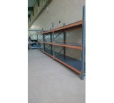 Used industrial rock shelves