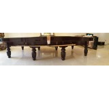 طاولة بلیاردو 12 قدم مع جمیع أنواع الخشب القیاسی