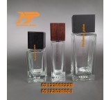 Production of perfume bottles, bottles and perfume bottles