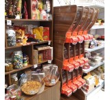 Dried fruit and chocolate stand
