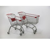 Wheeled shopping trolley