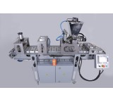 Filling and sealing machine for all kinds of powder materials and liquids