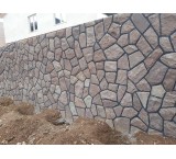 Implementation of Malone stone landscaping