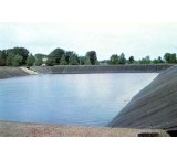 Construction of an agricultural pool with geomembrane sheets