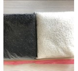 Polyester, Histafoam, POM, black and colorless granules