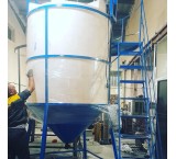 Polyethylene mixer, industrial water purification, liquid filling mixer