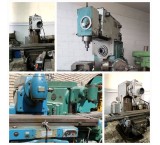 Manual milling industrial machines
