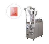 10 to 100 gram thick liquid sachet machine, three-sided stitching, Araztec model s4, for animal oil, single gel, white sauce, ketchup, shampoo, liquid soap, honey, cosmetic cream, sesame cream, lotion, concentrated cosmetic, chemical, food