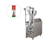 10 to 100 gram thick liquid sachet machine, Backseal S6, Araztec, for packing thick materials with small seeds (coarse seeds such as plum kernels are not possible)