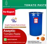 Aseptic tomato paste for export