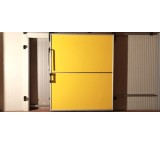 Rail cold storage door - hinged cold storage door