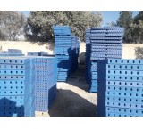 Fabric and steel concrete mold