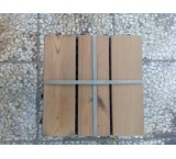 Thermowood wooden tile