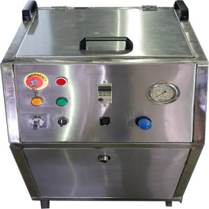 دستگاه آیس بلاست صنعتی ارابه ایلقار | پاکسازی حرفهای با یخ خشک و بدون مواد شیمیایی