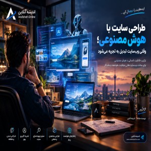 طراحی سایت با هوش مصنوعی؛ من سایت نمی‌سازم، تجربه می‌سازم