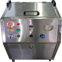 دستگاه آیس بلاست صنعتی ارابه ایلقار | پاکسازی حرفه‌ای با یخ خشک و بدون مواد شیمیایی