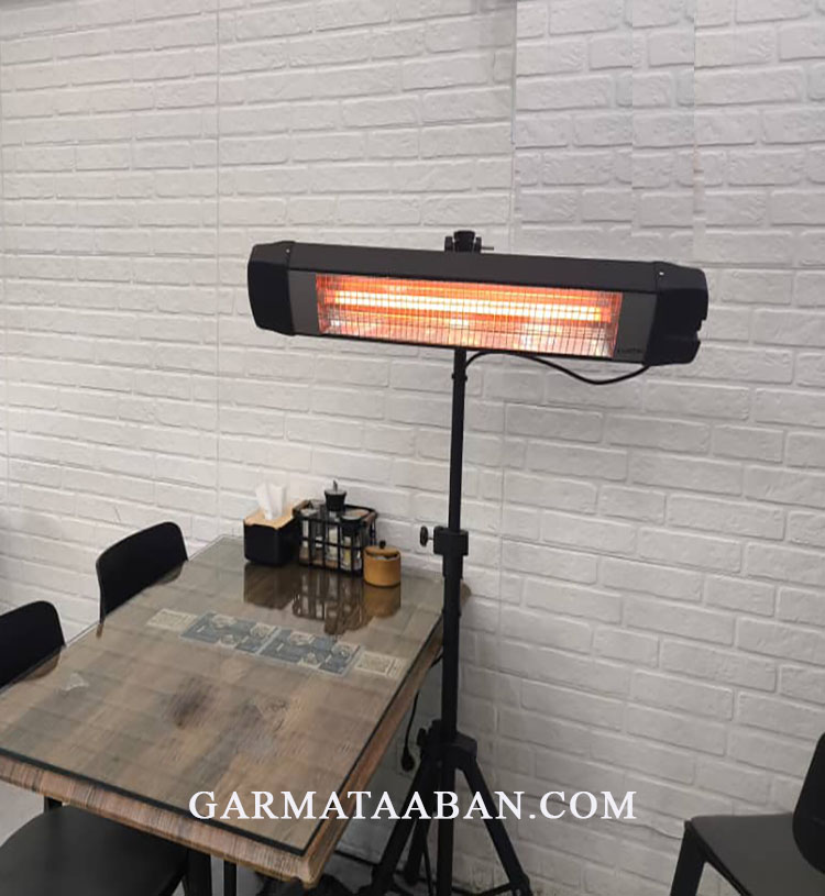 بخاری برقی تابشی