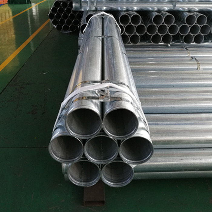 4 inch 114.3 mm Galvanized Pipe with Rolled Groove End | Grooved End Steel Pipe | Youfa Steel Pipe Manufacturer