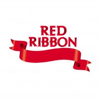 Company services, events and formalities ribbon red
