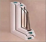 Door and window double glazed aluminum