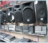 Rent and buy and sell all kinds of band and echo and the amplifier and mixer, audio system and lighting
