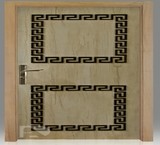 Crafts, door, waterproof construction