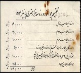 The second sample, lottery tickets, Iran