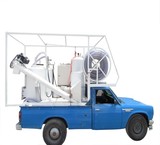Foam concrete machine, inflatable
