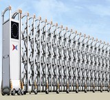 Door, fence, stainless steel, smart (way strap, accordion)