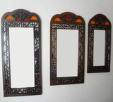آینه پنجره سنتی چوبی گره چینی