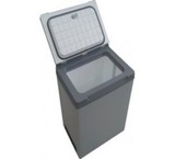 The fridge freezer, particularly the back seat of the car