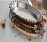 Platter, Oval copper