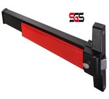 Handles emergency exit panic push (touch)