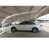 Professional construction of car parking awnings, terrace awnings, ramp awnings