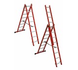 Homemade, folding, sliding ladder