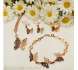 سرویس مسی پروانه با سنگ مارگازیت