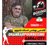 Boxing training in Karaj