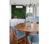 Artificial grass, green walls, roof garden