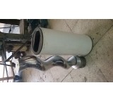 Concrete foam pump and mono pump. Pump stator rotor and rubber