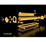 Pazirik carpet tubular water catchment device